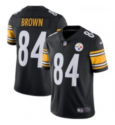Mens Nike Pittsburgh Steelers 84 Antonio Brown Black Team Color Vapor Untouchable Limited Player NFL Jersey
