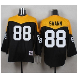 Mitchell And Ness 1967 Pittsburgh Steelers 88 Lynn Swann Black Yelllow Throwback Men 27s Stitched N