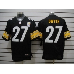 Nike Pittsburgh Steelers 27 Jonathan Dwyer Black Elite NFL Jersey