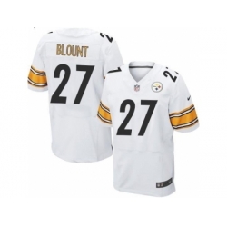 Nike Pittsburgh Steelers 27 LeGarrette Blount White Elite NFL Jersey