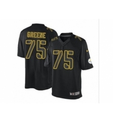 Nike Pittsburgh Steelers 75 Joe Greene black Limited Impact NFL Jersey