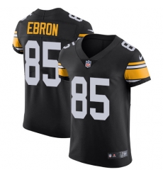 Nike Pittsburgh Steelers 85 Eric Ebron Black Alternate Men Stitched NFL New Elite Jersey