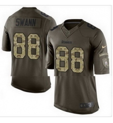 Nike Pittsburgh Steelers #88 Lynn Swann Green Mens Stitched NFL Limited Salute to Service Jersey