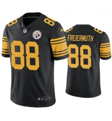 Nike Pittsburgh Steelers 88 Pat Freiermuth Black Color Rush Jersey