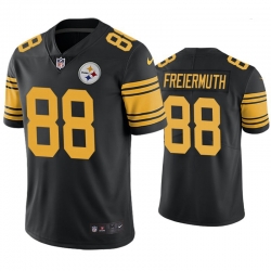 Nike Pittsburgh Steelers 88 Pat Freiermuth Black Color Rush Jersey