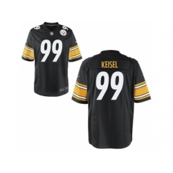 Nike Pittsburgh Steelers 99 Brett Keisel Black Game NFL Jersey