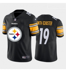 Nike Steelers 19 JuJu Smith Schuster Black Team Big Logo Vapor Untouchable Limited Jersey