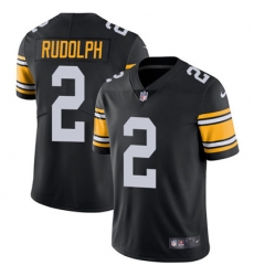 Nike Steelers #2 Mason Rudolph Black Alternate Mens Stitched NFL Vapor Untouchable Limited Jersey