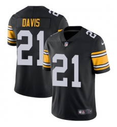 Nike Steelers #21 Sean Davis Black Alternate Mens Stitched NFL Vapor Untouchable Limited Jersey
