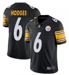 Nike Steelers 6 Devlin Hodges Black Vapor Untouchable Limited Jersey