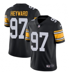 Nike Steelers #97 Cameron Heyward Black Alternate Mens Stitched NFL Vapor Untouchable Limited Jersey