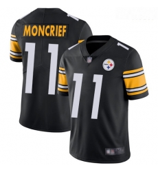 Steelers 11 Donte Moncrief Black Team Color Men Stitched Football Vapor Untouchable Limited Jersey