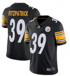 Steelers #39 Minkah Fitzpatrick Black Men's Stitched Football Vapor Untouchable Limited Jersey
