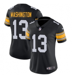 Nike Steelers #13 James Washington Black Alternate Womens Stitched NFL Vapor Untouchable Limited Jersey