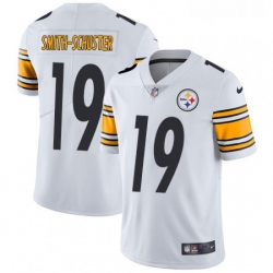 Youth Nike Pittsburgh Steelers 19 JuJu Smith Schuster White Vapor Untouchable Limited Player NFL Jersey
