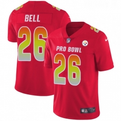 Youth Nike Pittsburgh Steelers 26 LeVeon Bell Limited Red 2018 Pro Bowl NFL Jersey