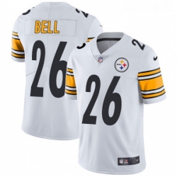 Youth Nike Pittsburgh Steelers 26 LeVeon Bell White Vapor Untouchable Limited Player NFL Jersey