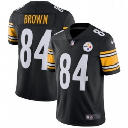 Youth Nike Pittsburgh Steelers 84 Antonio Brown Black Team Color Vapor Untouchable Limited Player NFL Jersey