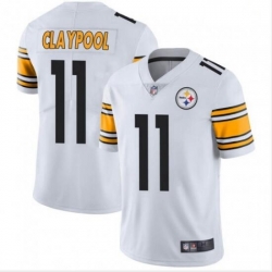 Youth Nike Steelers 11 Chase Claypool White Vapor Limited Stitched NFL Jersey