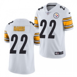 Youth Pittsburgh Steelers Najee Harris White Vapor Limited NFL Jersey
