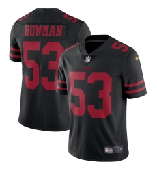 Men 49ers #53 NaVorro Bowman Black Vapor Untouchable Limited Player NFL Jersey