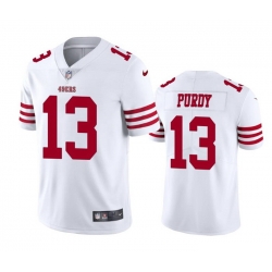 Men San Francisco 49ers 13 Brock Purdy White Vapor Untouchable Limited Stitched Football Jersey