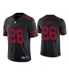 Men San Francisco 49ers 26 Jaquiski Tartt Black Vapor limited Jersey