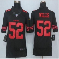 New San Francisco 49ers #52 Patrick Willis Black Alternate Men Stitched NFL Limited Jersey