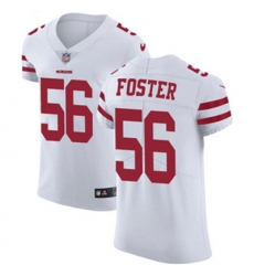 Nike 49ers #56 Reuben Foster White Mens Stitched NFL Vapor Untouchable Elite Jersey