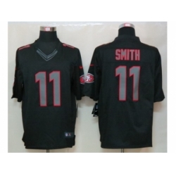 Nike San Francisco 49ers 11 Alex Smith black Limited Impact NFL Jersey