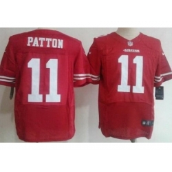 Nike San Francisco 49ers 11 Quinton Patton Red Elite NFL Jersey