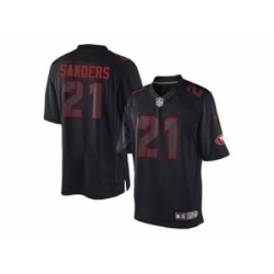 Nike San Francisco 49ers 21 Sanders black Limited Impact NFL Jersey