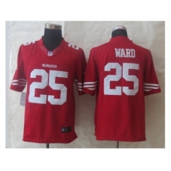 Nike San Francisco 49ers 25 Jimmie Ward Red Limited NFL Jersey