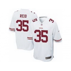 Nike San Francisco 49ers 35 Eric Reid White Limited NFL Jersey
