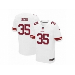 Nike San Francisco 49ers 35 Eric Reid white Elite NFL Jersey