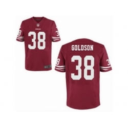 Nike San Francisco 49ers 38 Dashon Goldson Red Elite NFL Jersey