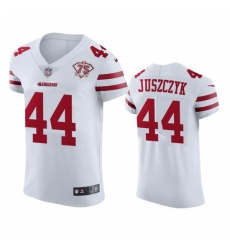 Nike San Francisco 49ers 44 kyle juszczyk White Men 75th Anniversary Stitched NFL Vapor Untouchable Elite Jersey