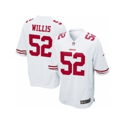 Nike San Francisco 49ers 52 Patrick Willis White Game NFL Jersey