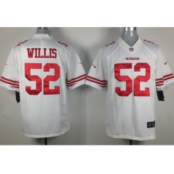 Nike San Francisco 49ers 52 Patrick Willis White Limited NFL Jersey