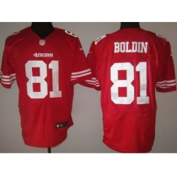 Nike San Francisco 49ers 81 Anquan Boldin Red Elite NFL Jersey