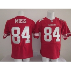 Nike San Francisco 49ers 84 Randy Moss Elite red NFL Jersey
