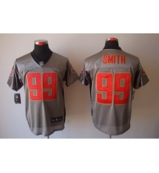 Nike San Francisco 49ers 99 Aldon Smith Grey Elite Shadow NFL Jersey
