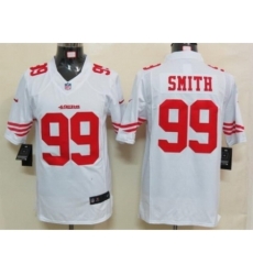 Nike San Francisco 49ers 99 Aldon Smith white Limited NFL Jersey