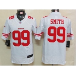 Nike San Francisco 49ers 99 Aldon Smith white Limited NFL Jersey