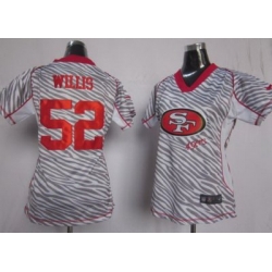 Women Nike San Francisco 49ers 52 Patrick Willis