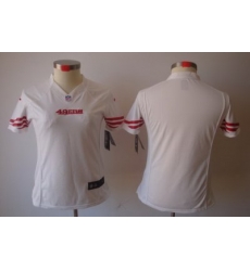 Women Nike San Francisco 49ers Blank White Color[NIKE LIMITED Jersey]