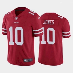 Women San Francisco 49ers Mac Jones Red 2021 Draft Jersey