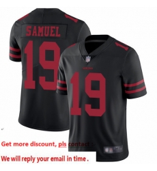 49ers 19 Deebo Samuel Black Alternate Youth Stitched Football Vapor Untouchable Limited Jersey