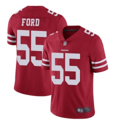 49ers 55 Dee Ford Red Team Color Youth Stitched Football Vapor Untouchable Limited Jersey