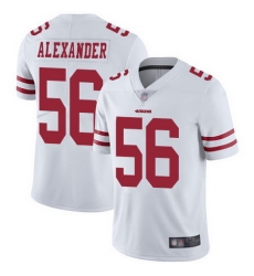 49ers 56 Kwon Alexander White Youth Stitched Football Vapor Untouchable Limited Jersey